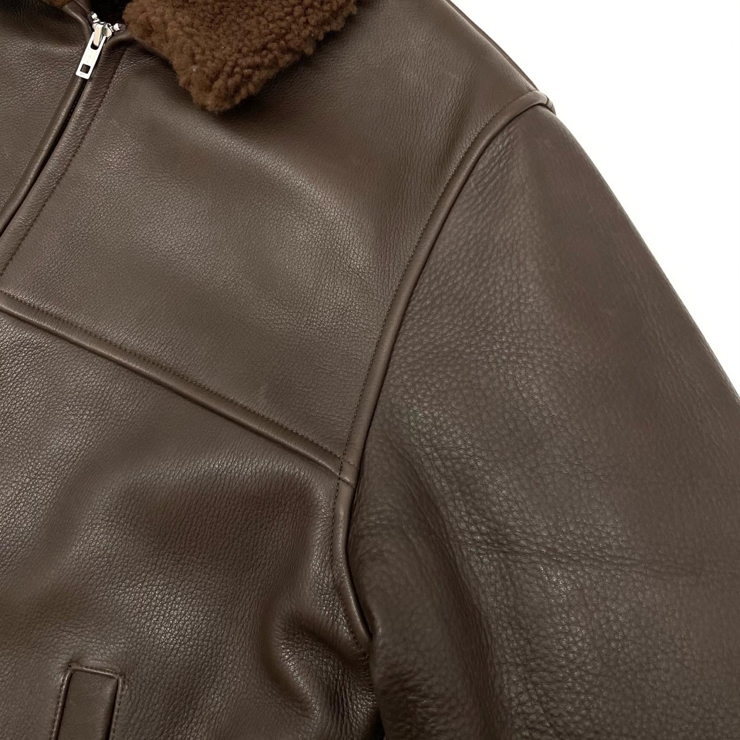 WACKOMARIA | ワコマリア LEATHER BOA JACKET レザー 25FW-WMO-BL01 ブラウン サイズ：M【尾張小牧店】