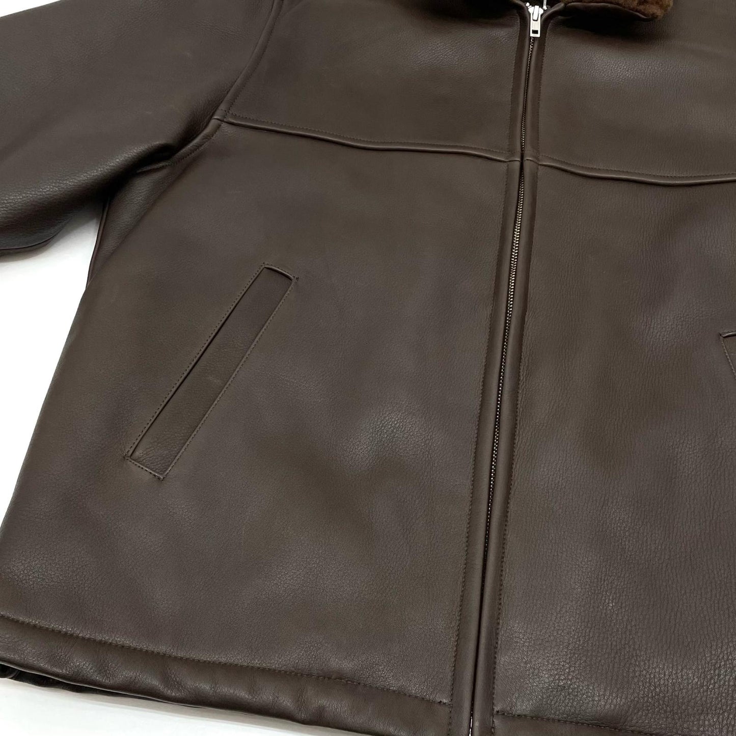 WACKOMARIA | ワコマリア LEATHER BOA JACKET レザー 25FW-WMO-BL01 ブラウン サイズ：M【尾張小牧店】