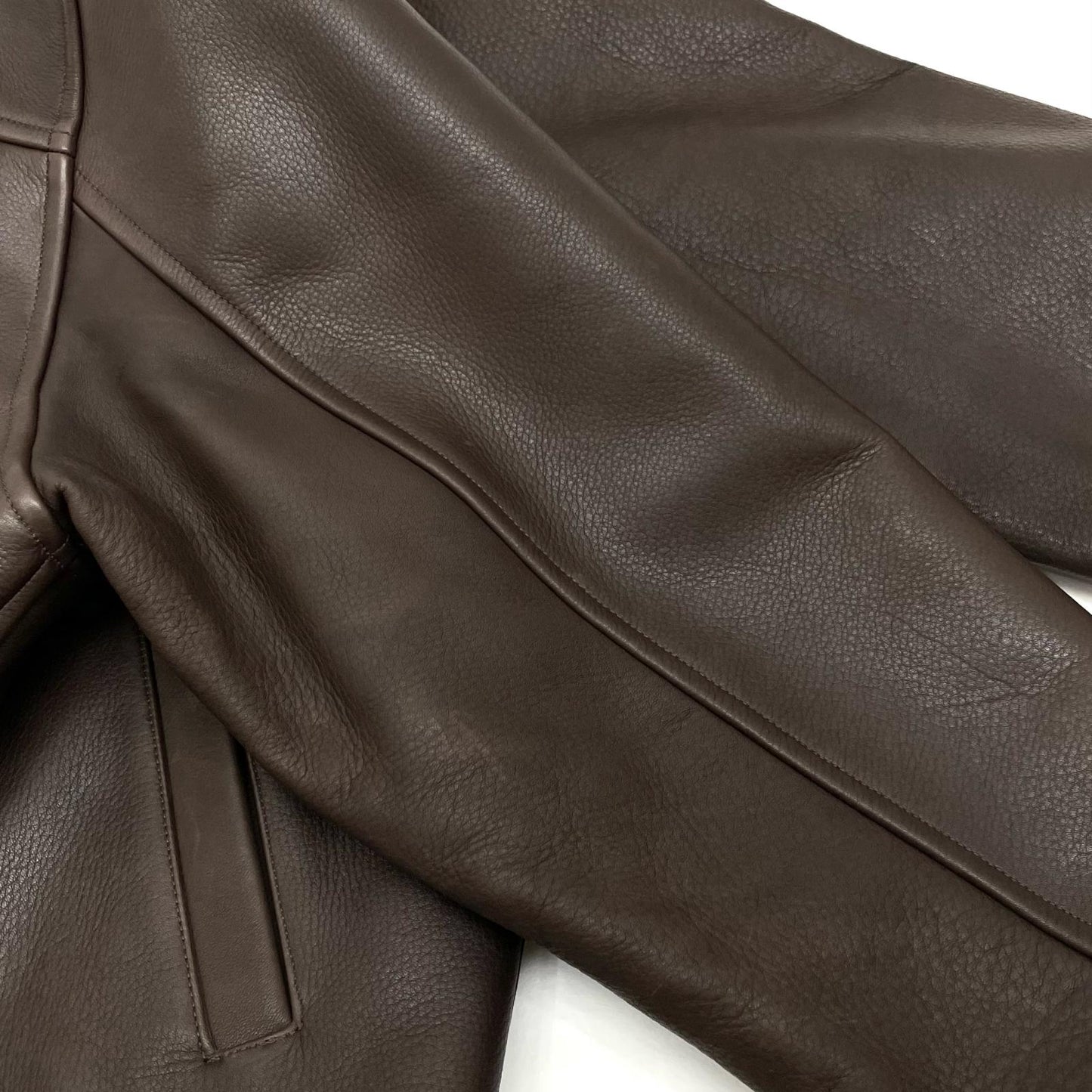 WACKOMARIA | ワコマリア LEATHER BOA JACKET レザー 25FW-WMO-BL01 ブラウン サイズ：M【尾張小牧店】