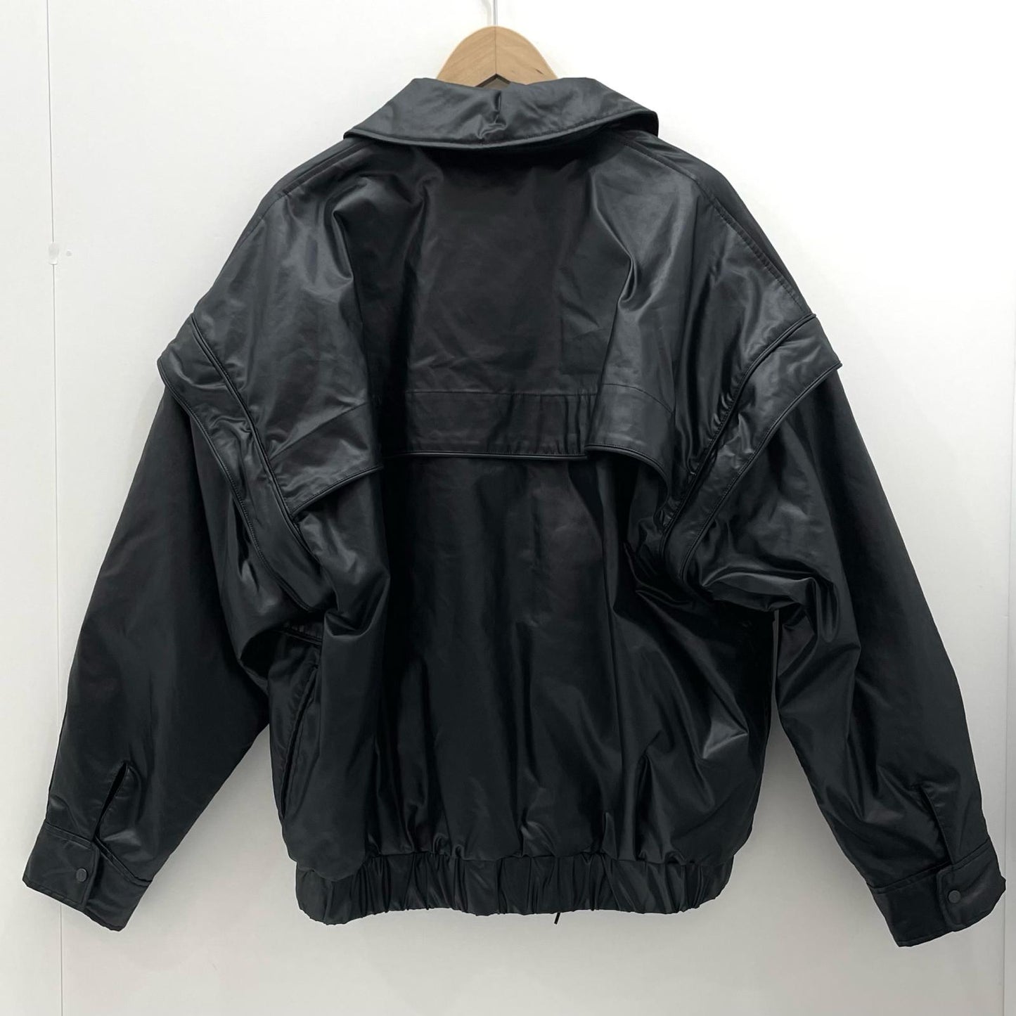 08sircus | ゼロエイトサーカス Wax vintage padded detachable short blouson ブルゾン S24AW-OT06 ブラック サイズ：4【尾張小牧店】