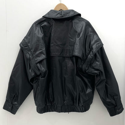 08sircus | ゼロエイトサーカス Wax vintage padded detachable short blouson ブルゾン S24AW-OT06 ブラック サイズ：4【尾張小牧店】
