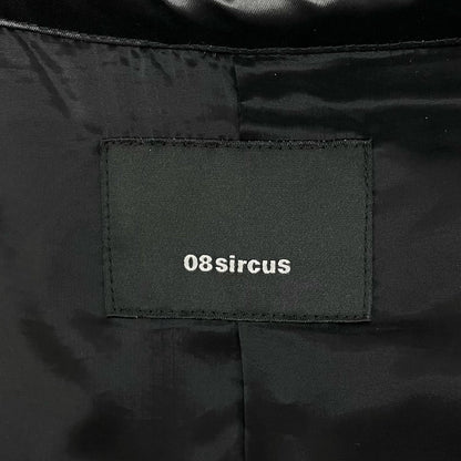 08sircus | ゼロエイトサーカス Wax vintage padded detachable short blouson ブルゾン S24AW-OT06 ブラック サイズ：4【尾張小牧店】