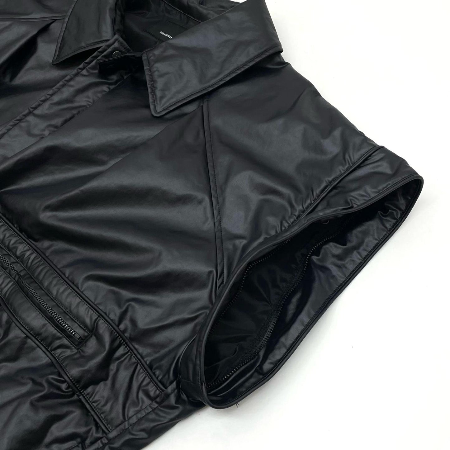 08sircus | ゼロエイトサーカス Wax vintage padded detachable short blouson ブルゾン S24AW-OT06 ブラック サイズ：4【尾張小牧店】