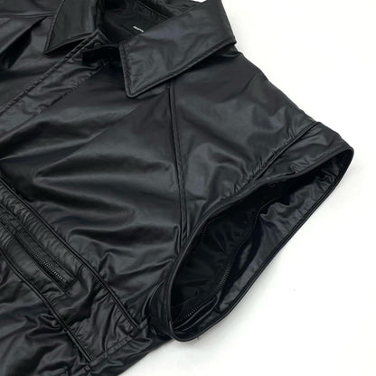 08sircus | ゼロエイトサーカス Wax vintage padded detachable short blouson ブルゾン S24AW-OT06 ブラック サイズ：4【尾張小牧店】