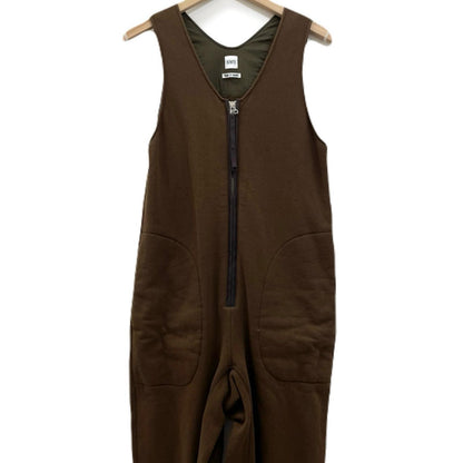 COTTON LOOP WHEEL ZIP ALL IN ONE ツナギ 241-02-0002 ブラウン【尾張小牧店】