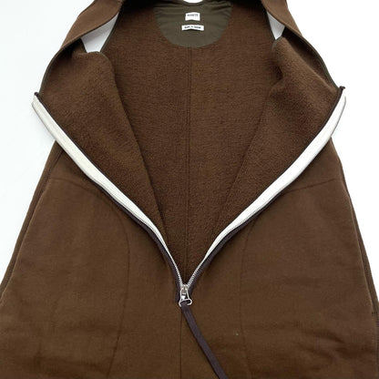 COTTON LOOP WHEEL ZIP ALL IN ONE ツナギ 241-02-0002 ブラウン【尾張小牧店】