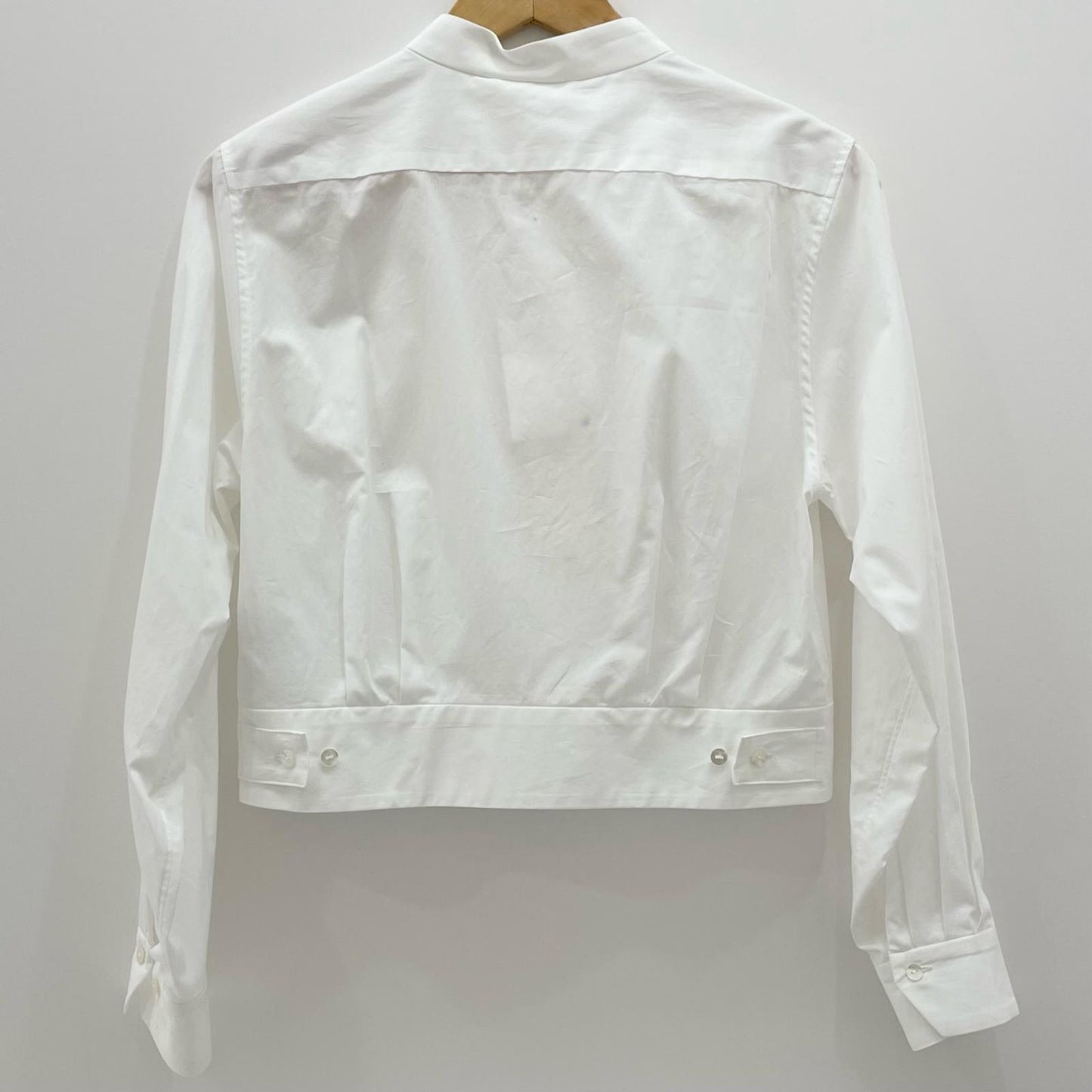 blurhms | ブラームス Chambray Short Jacket その他アウター BHSW25S17 ホワイト【尾張小牧店】