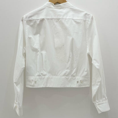 blurhms | ブラームス Chambray Short Jacket その他アウター BHSW25S17 ホワイト【尾張小牧店】