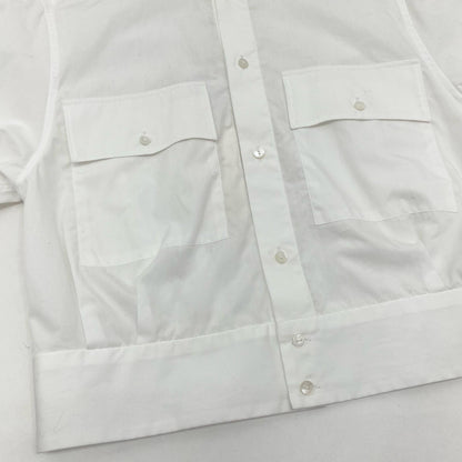 blurhms | ブラームス Chambray Short Jacket その他アウター BHSW25S17 ホワイト【尾張小牧店】