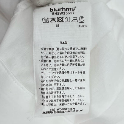 blurhms | ブラームス Chambray Short Jacket その他アウター BHSW25S17 ホワイト【尾張小牧店】