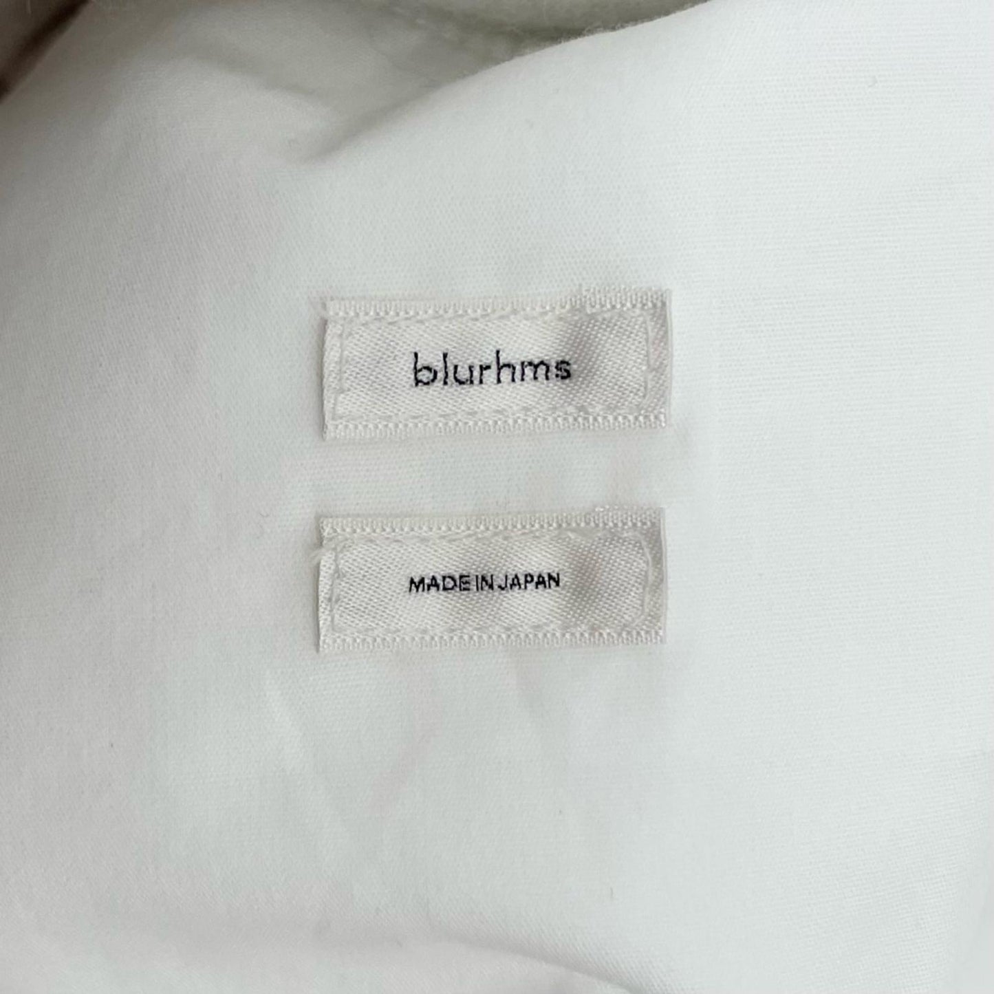 blurhms | ブラームス Chambray Short Jacket その他アウター BHSW25S17 ホワイト【尾張小牧店】