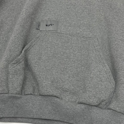 【中古】W)TAPS | ダブルタップス　25SS PMY / Hoody / Cotton　裏起毛 長袖パーカー グレー サイズ：4【尾張小牧店】