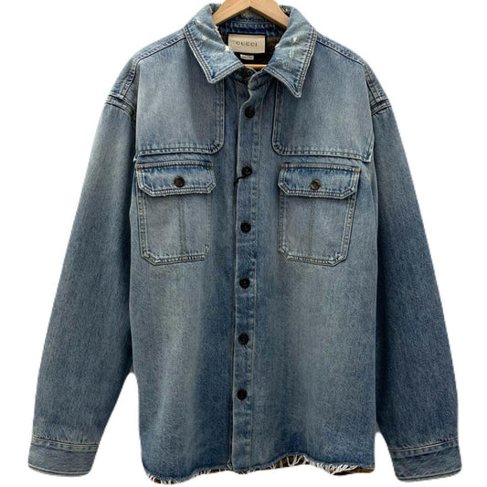 GUCCI | グッチ その他トップス 667998 XDBRP ブルー サイズ：52【尾張小牧店】