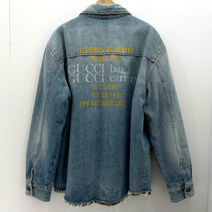 GUCCI | グッチ その他トップス 667998 XDBRP ブルー サイズ：52【尾張小牧店】