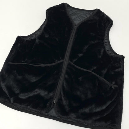 【中古】DAIWA PIER39 | ダイワピア TECH REVERSIBLE BRITISH HUNTER FUR VEST リバーシブル中綿ベスト BJ-44025W ブラック サイズ：M【尾張小牧店】