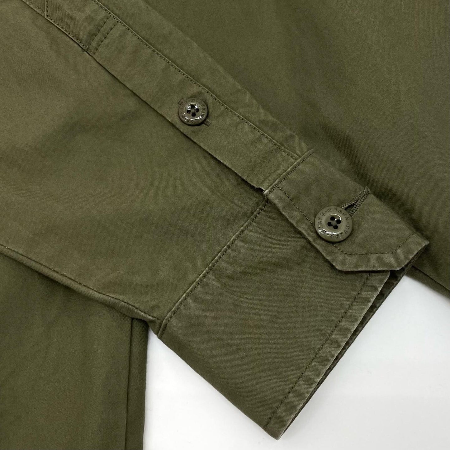 W)TAPS | ダブルタップス FLYERS/LS/COTTON.WEATHER 長袖シャツ 211BRDT-SHM03 オリーブ サイズ：2【尾張小牧店】