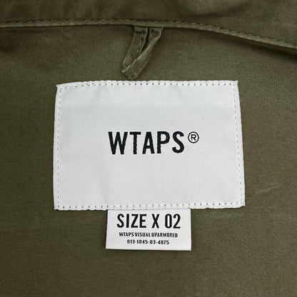 W)TAPS | ダブルタップス FLYERS/LS/COTTON.WEATHER 長袖シャツ 211BRDT-SHM03 オリーブ サイズ：2【尾張小牧店】