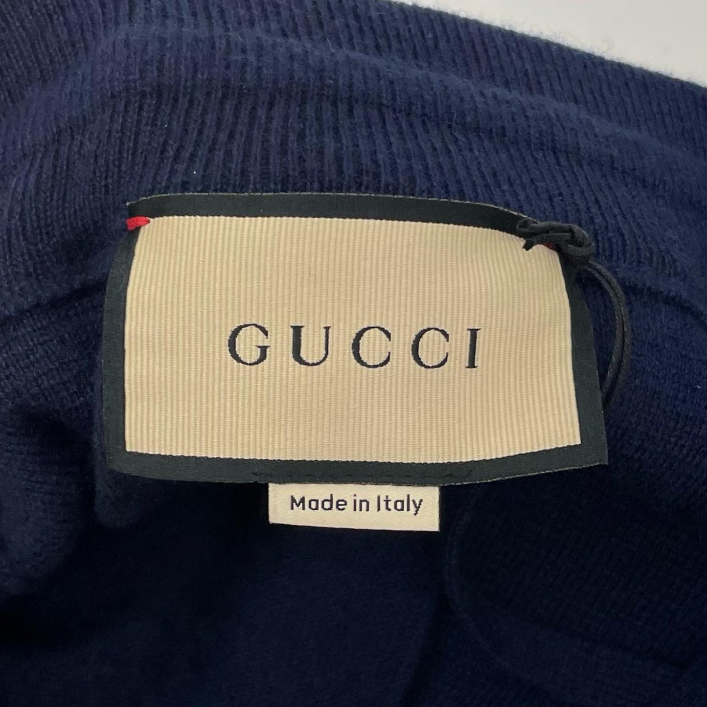 GUCCI | グッチ パンツ 763314 XKDOB ネイビー サイズ：M【尾張小牧店】