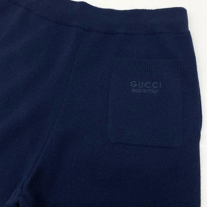 GUCCI | グッチ パンツ 763314 XKDOB ネイビー サイズ：M【尾張小牧店】