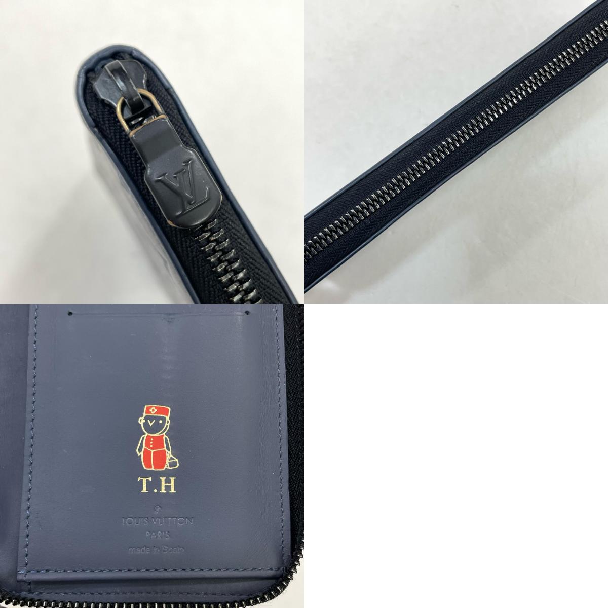 LOUIS VUITTON | ルイ・ヴィトン 長財布 ブラック×ブルー【尾張小牧店】