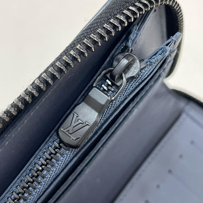 LOUIS VUITTON | ルイ・ヴィトン 長財布 ブラック×ブルー【尾張小牧店】