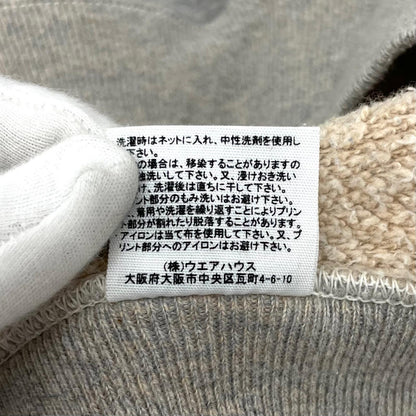 【中古】WARE HOUSE | ウェアハウス　NAVY SYMBOL 長袖スウェット グレー サイズ：42【尾張小牧店】