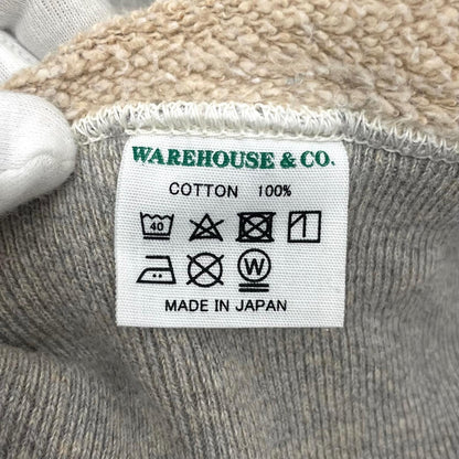 【中古】WARE HOUSE | ウェアハウス　NAVY SYMBOL 長袖スウェット グレー サイズ：42【尾張小牧店】
