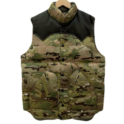 Rocky Mountain FeatherBed | ロッキーマウンテンフェザーベッド ダウンベスト 290-182-10 カモ柄 サイズ：40【尾張小牧店】