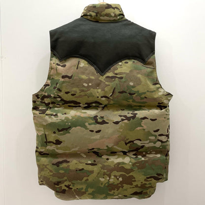Rocky Mountain FeatherBed | ロッキーマウンテンフェザーベッド ダウンベスト 290-182-10 カモ柄 サイズ：40【尾張小牧店】
