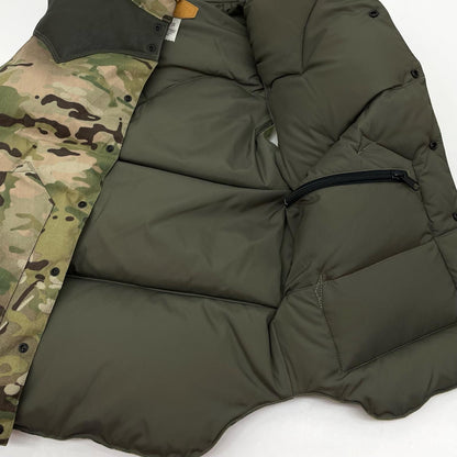 Rocky Mountain FeatherBed | ロッキーマウンテンフェザーベッド ダウンベスト 290-182-10 カモ柄 サイズ：40【尾張小牧店】