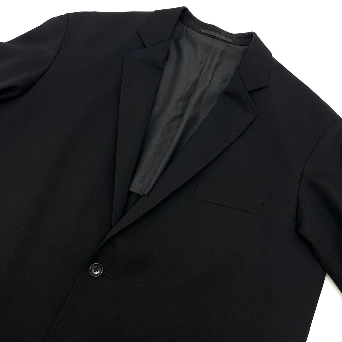 【中古】Graphpaper | グラフペーパー　24SS Scale Off Wool Jacket テーラードジャケット GM241-20168B ブラック サイズ：2【尾張小牧店】