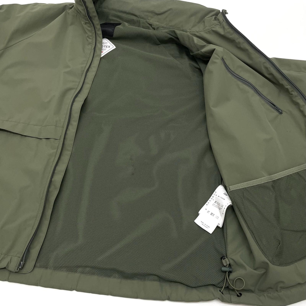 【中古】DAIWA PIER39 | ダイワピア　22AW TECH WINDBREAKER JACKET GORE-TEX ウィンドブレーカージャケット BJ-17022W カーキ サイズ：M【尾張小牧店】