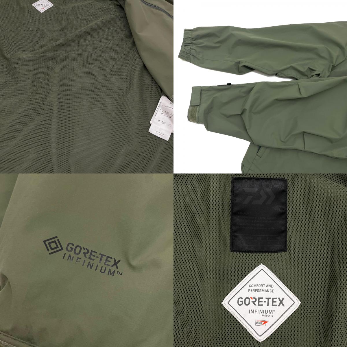 【中古】DAIWA PIER39 | ダイワピア　22AW TECH WINDBREAKER JACKET GORE-TEX ウィンドブレーカージャケット BJ-17022W カーキ サイズ：M【尾張小牧店】