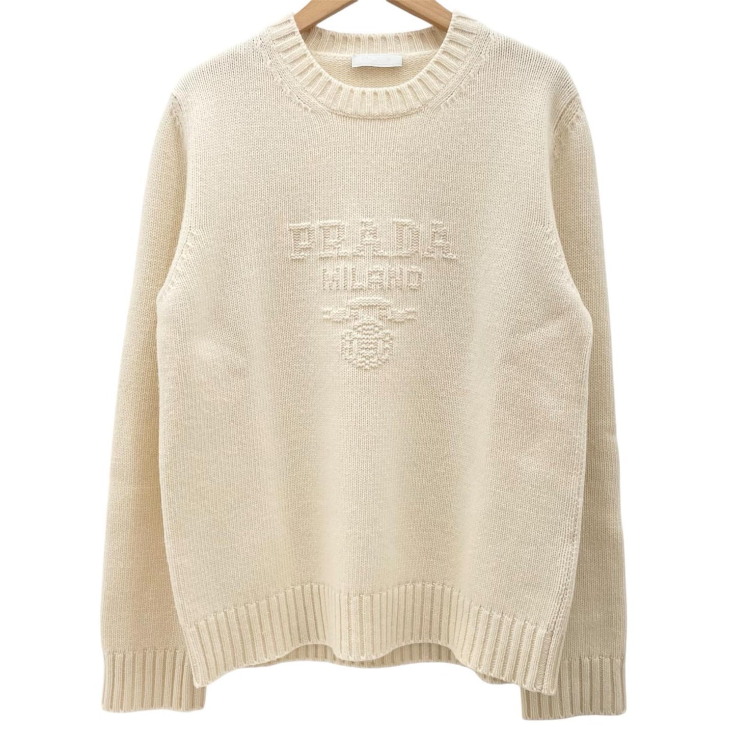 PRADA | プラダ ニット UMB645 S232 13HI アイボリー サイズ：50【尾張小牧店】