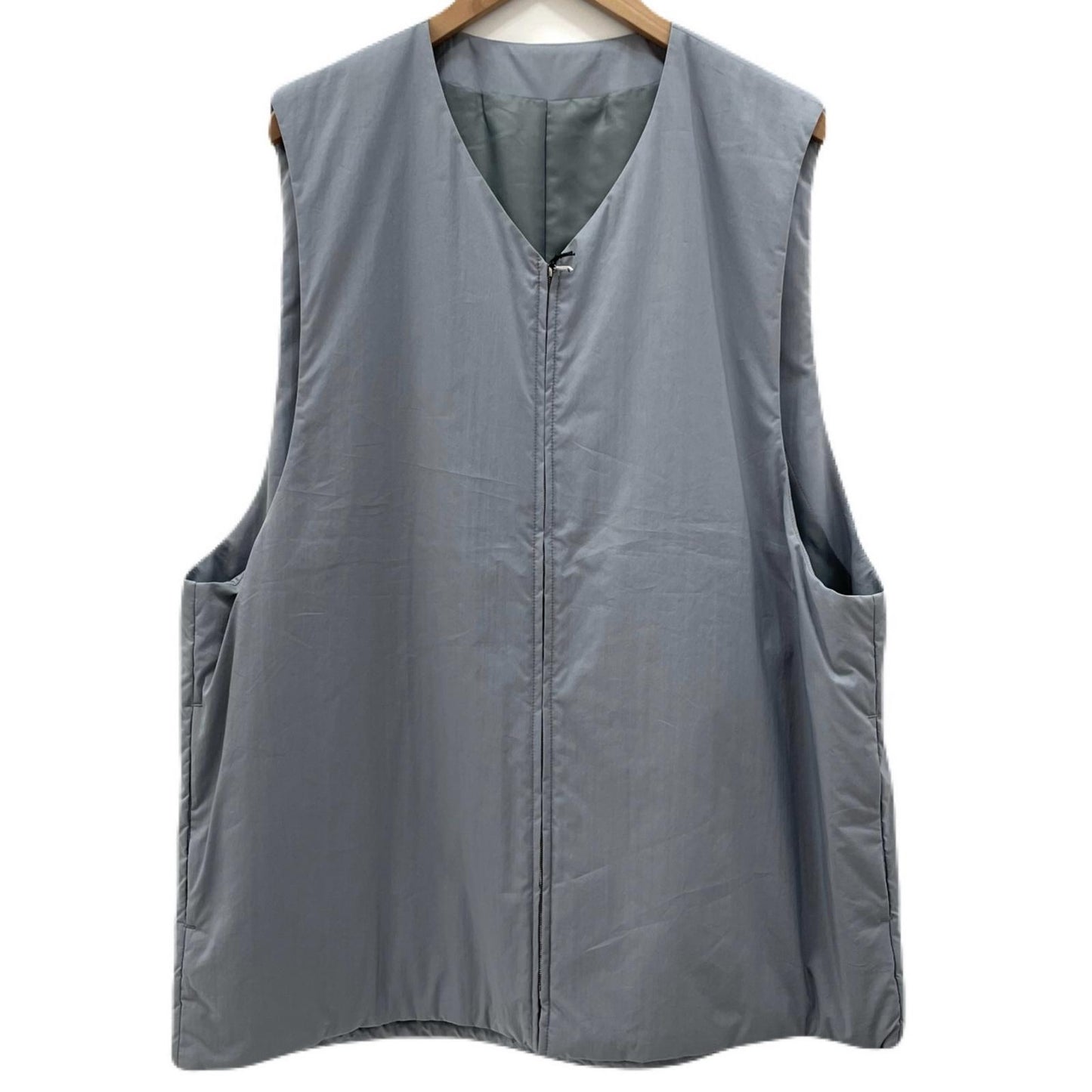 stein | シュタイン Oversized Padded Long Vest ベスト ST.421 グレー サイズ：S【尾張小牧店】