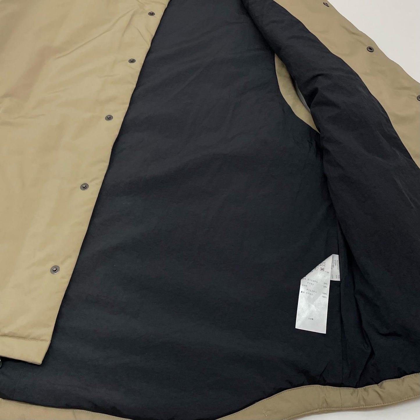 ATON | エイトン NYLON TWILL PADDED VEST 中綿ベスト 7110478 ブラウン【尾張小牧店】