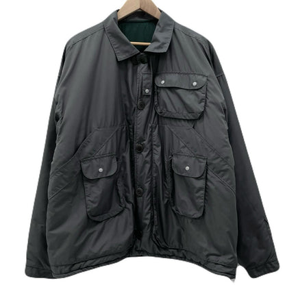 NOROLL | ノーロール TWOFACE JACKET 中綿ジャケット グレー×グリーン サイズ：35【尾張小牧店】