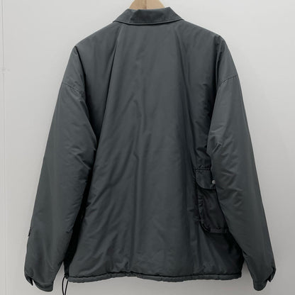 NOROLL | ノーロール TWOFACE JACKET 中綿ジャケット グレー×グリーン サイズ：35【尾張小牧店】