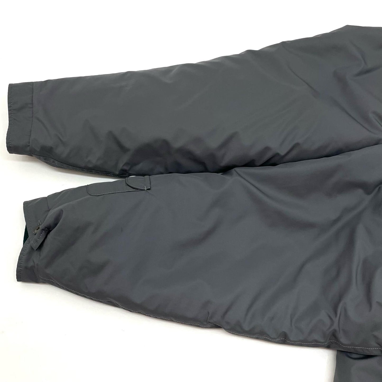 NOROLL | ノーロール TWOFACE JACKET 中綿ジャケット グレー×グリーン サイズ：35【尾張小牧店】