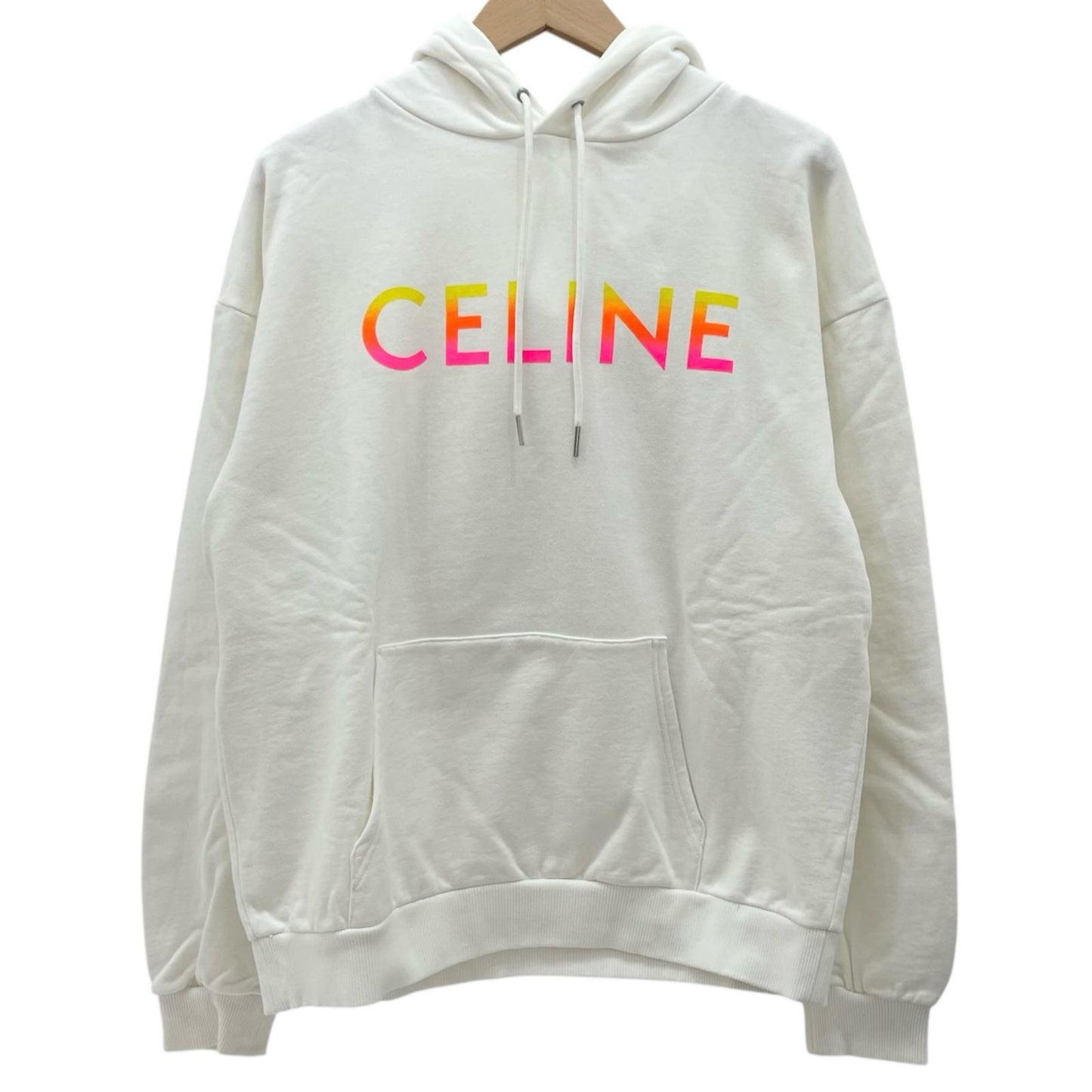 CELINE | セリーヌ パーカー 2Y753670Q ホワイト サイズ：M【尾張小牧店】