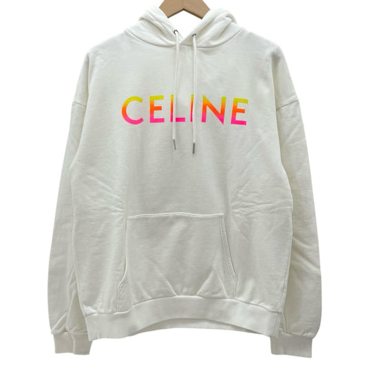 CELINE | セリーヌ パーカー 2Y753670Q ホワイト サイズ：M【尾張小牧店】