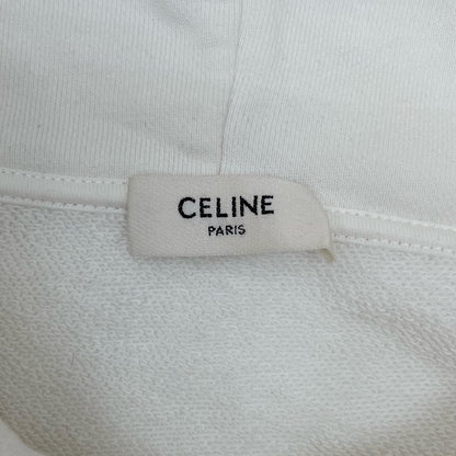 CELINE | セリーヌ パーカー 2Y753670Q ホワイト サイズ：M【尾張小牧店】