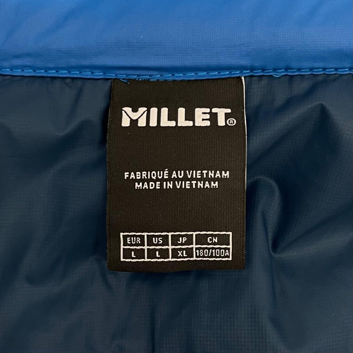 【中古】MILLET | ミレー Evole Light Down ダウンジャケット MIV10221 ブルー サイズ：XL【尾張小牧店】