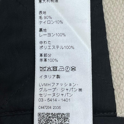 CELINE | セリーヌ BASEBALL TEDDY JACKET スタジャン ブラック サイズ：50【尾張小牧店】