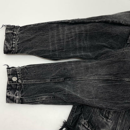 BALENCIAGA | バレンシアガ Oversized Cut-up Denim Jacket デニム ブラック サイズ：L【尾張小牧店】