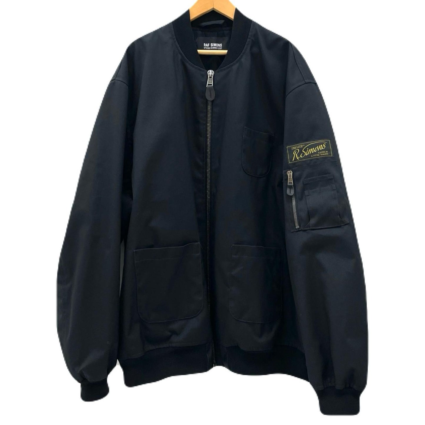 RAF SIMONS | ラフシモンズ SCHOOL UNIFORM BOMBER GRIMCRAWLER ミリタリーコート 221-623A ブラック サイズ：S【尾張小牧店】