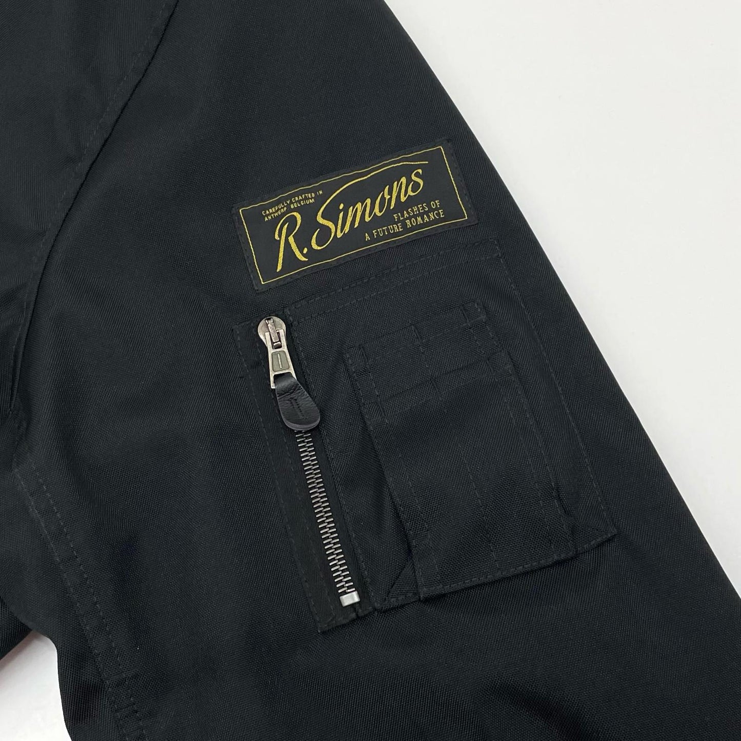 RAF SIMONS | ラフシモンズ SCHOOL UNIFORM BOMBER GRIMCRAWLER ミリタリーコート 221-623A ブラック サイズ：S【尾張小牧店】