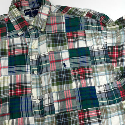 POLO RALPH LAUREN | ポロ・ラルフローレン パッチワーク 長袖シャツ マルチカラー サイズ：M【尾張小牧店】