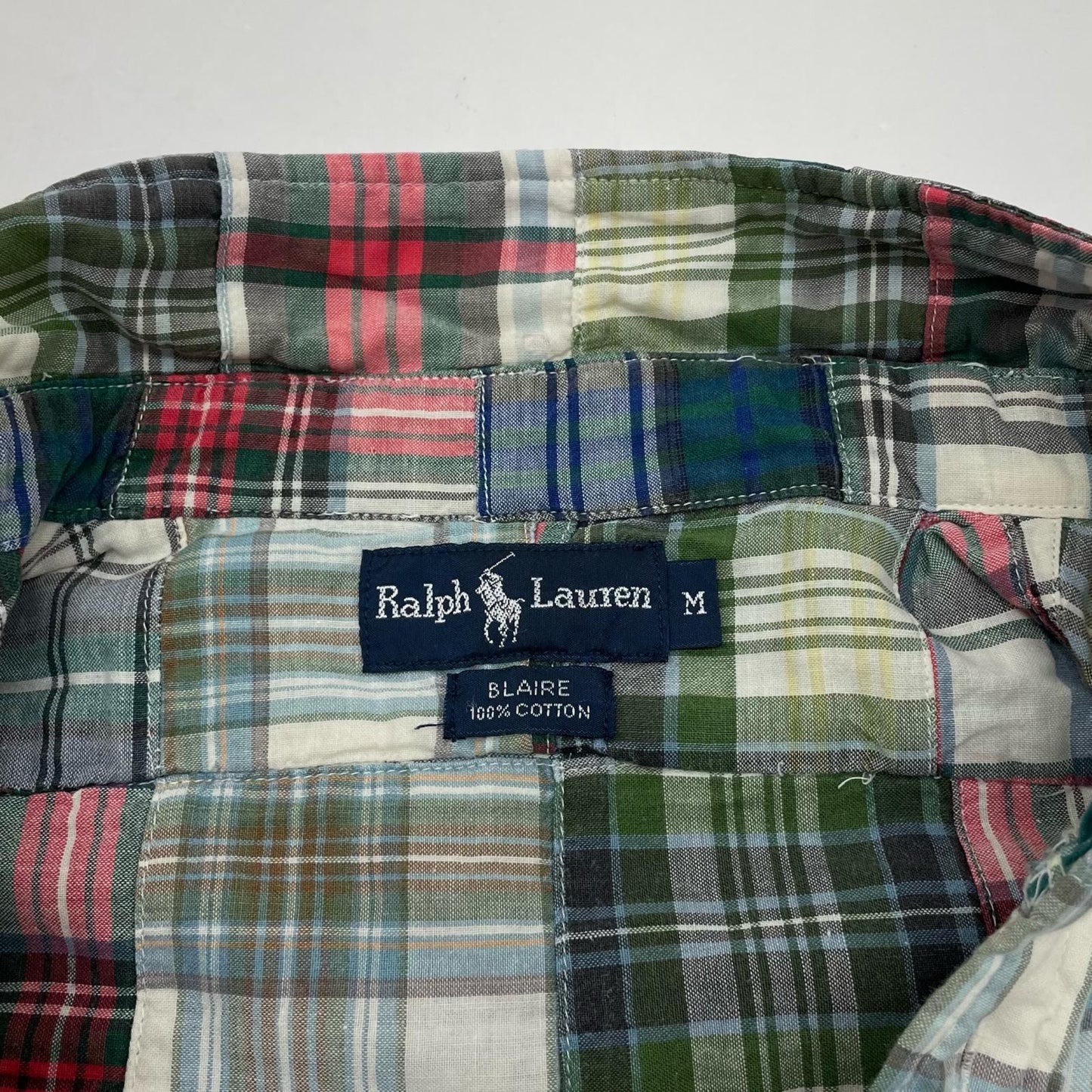 POLO RALPH LAUREN | ポロ・ラルフローレン パッチワーク 長袖シャツ マルチカラー サイズ：M【尾張小牧店】
