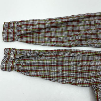VINTAGE | ビンテージ 半袖シャツ ホワイト×グリーン×レッド×ブラック サイズ：M【尾張小牧店】